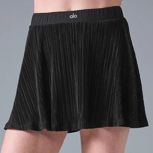 Alo Yoga Micro Plisse Tennis Skirt